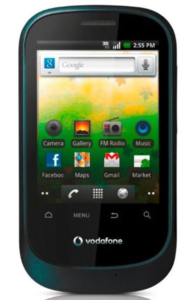 Vodafone Launches 3G Android Smartphone Vodafone Smart for Rs.4995