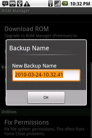 ROM Manager Android App