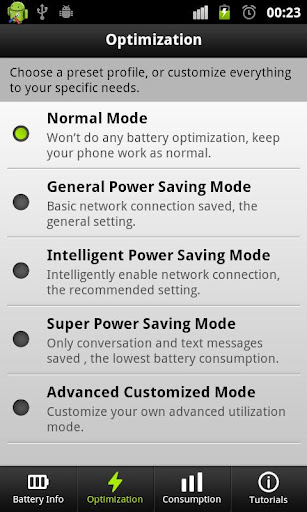 Easy Battery Saver Android App