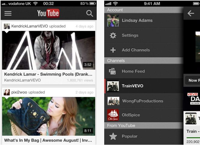 Youtube iOS App