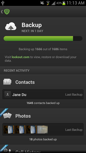 Backup Android Contacts