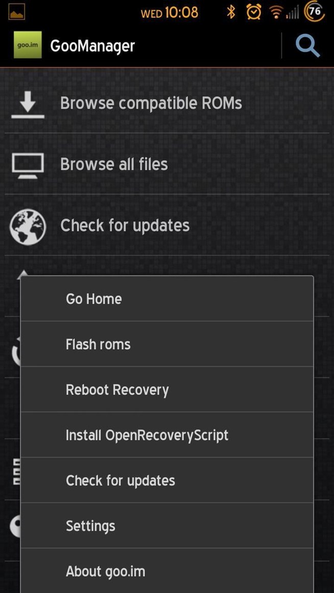 Install TWRP Recovery with GooManager