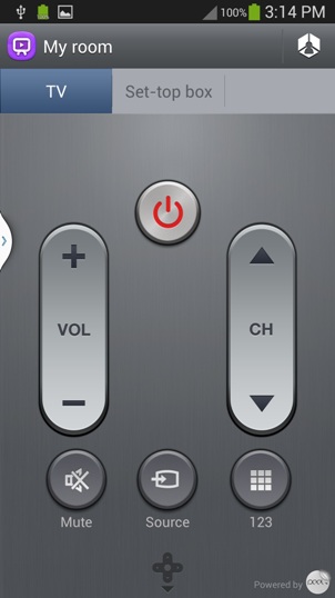 Use Galaxy S4 as a TV remote
