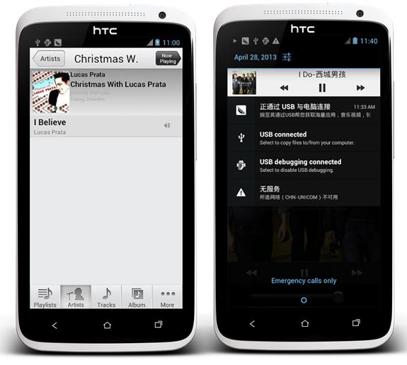 iPhone Like Music Player For Android