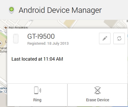 Android Device Details