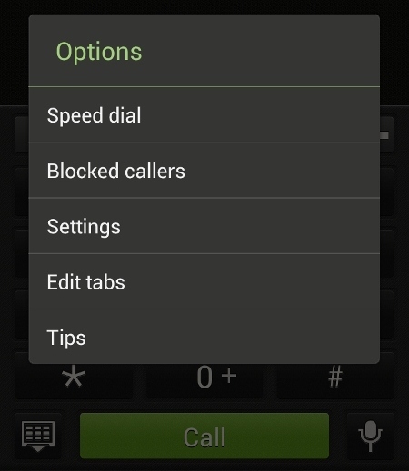 Block Calls On HTC One