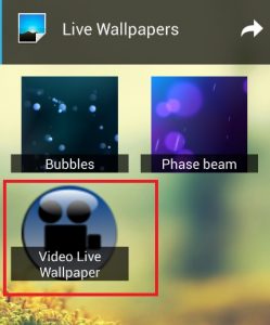 Set Your Favorite Video As Live Wallpaper On Your Android