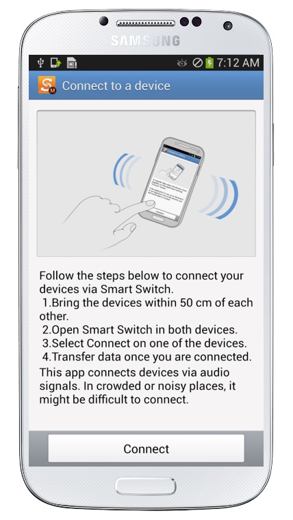 Connect a Samsung Device With Each Other