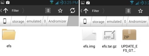 EFS Folder