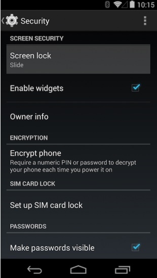 Enable Widgets in Android KitKat