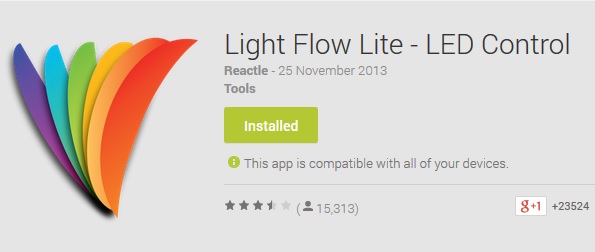 Light Flow Lite - LED Control