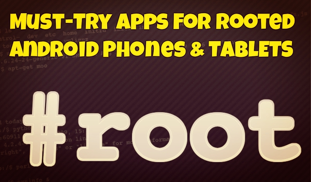 Rooted-android-applications