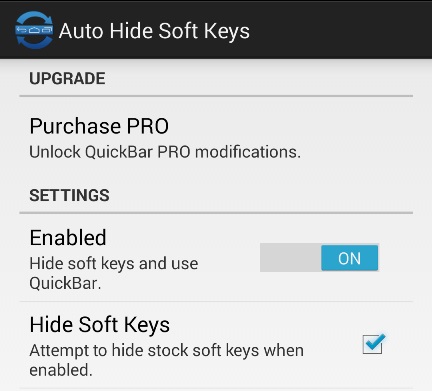 Enable Hide Soft Keys on Nexus