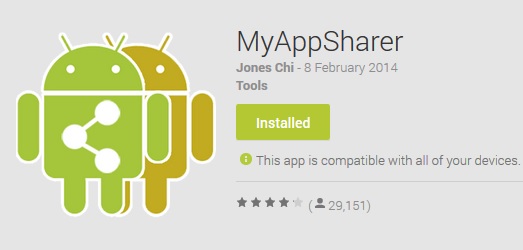 MyAppSharer Android App