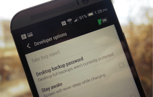 Enable USB Debugging on Your HTC One M8