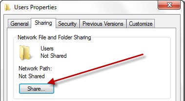 Windows Folder Sharing