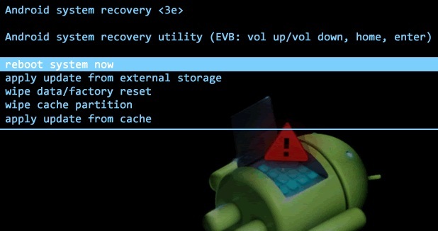Stock android recovery