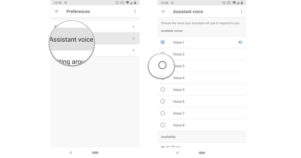 Change Google Assistant Voice