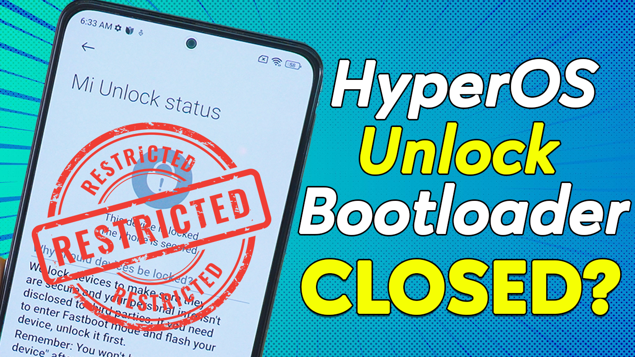 HyperOS Unlock Bootloader