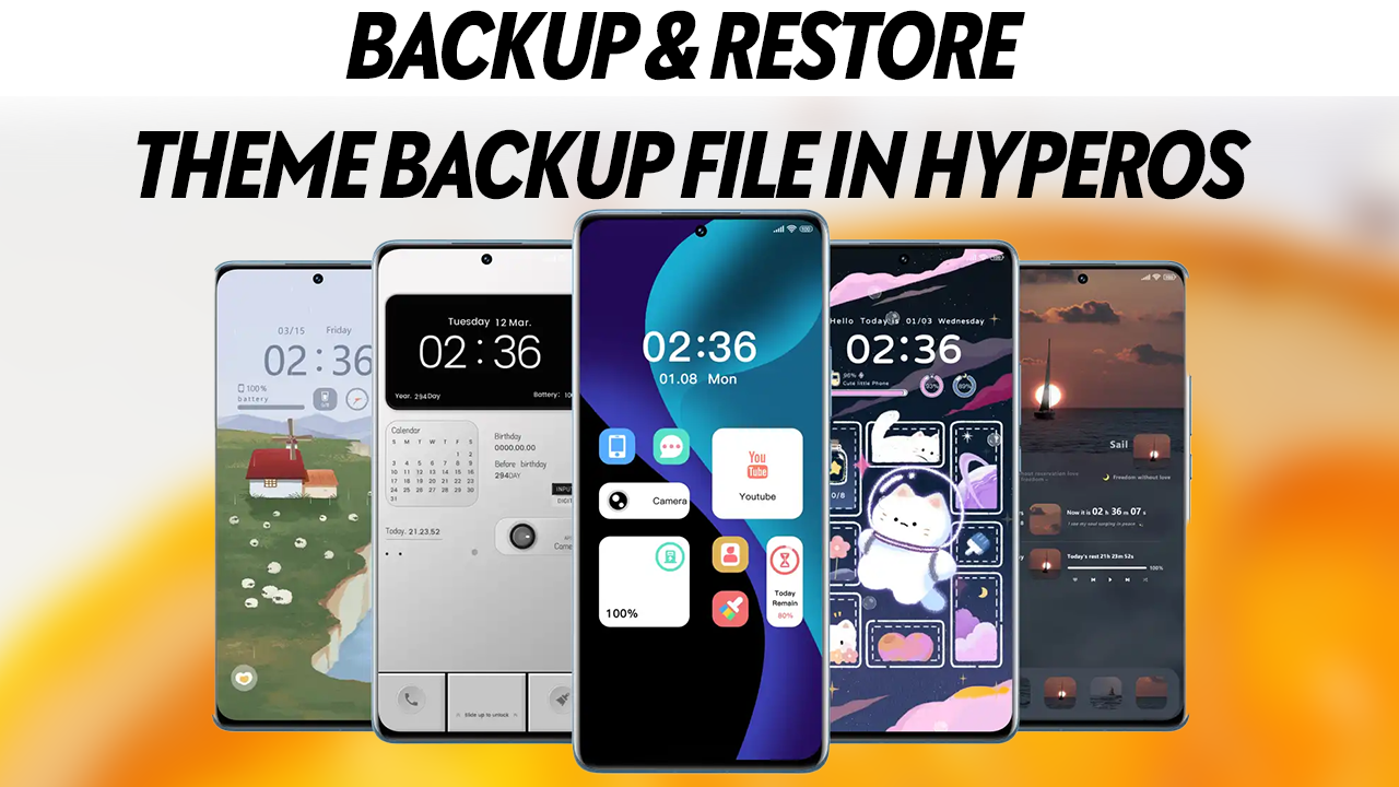 Backup & Restore Theme Backup File in HyperOS