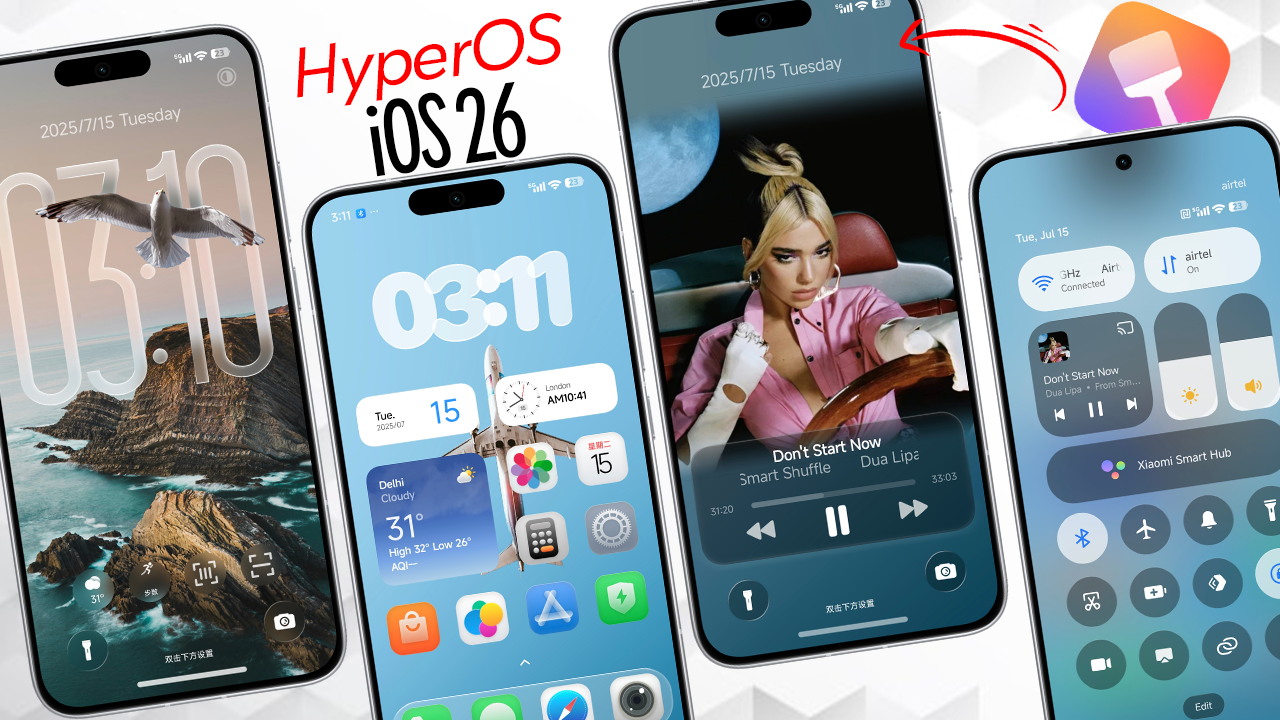Best iOS 26 Theme for HyperOS